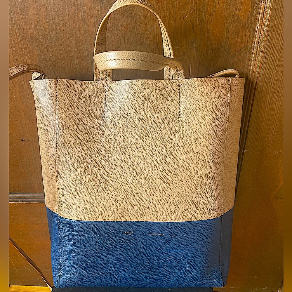Celine Small Vertical Cabas Tote (Old Celine)